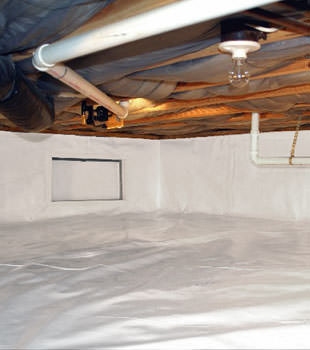 crawl space repair system in Charlottetown