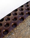 Crawl space drainage matting in a home in Glace Bay, Nova Scotia & New Brunswick