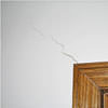 wall cracks along a doorway in a Saint John home.