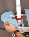 An airtight sump pump lid later installed in Sydney
