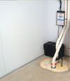 basement wall product and vapor barrier for Fredericton wet basements