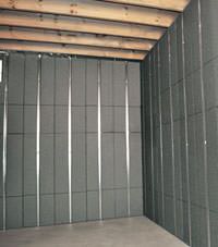 Thermal insulation panels for basement finishing in Fredericton, Nova Scotia & New Brunswick